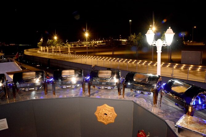 Dubai Marina Unique Dhow Cruise Buffet Dinner and Belly Dance - Boarding near Marina Beach and the Dubai waterfront