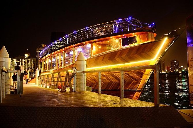 Dubai Super Saver: Desert Camp Experience by 4x4 and Dhow Dinner Cruise - The dhow cruise is gentler, but less personal