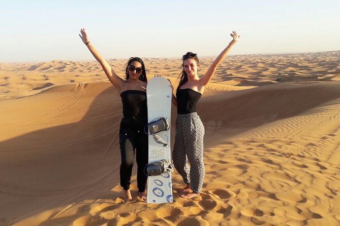 Dubai TRIO: City Tour- Desert Safari with BBQ- Dhow Cruise Dinner - Day two takes you into the red dunes