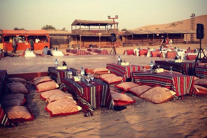 Dubai TRIO: City Tour- Desert Safari with BBQ- Dhow Cruise Dinner - What $145 buys you