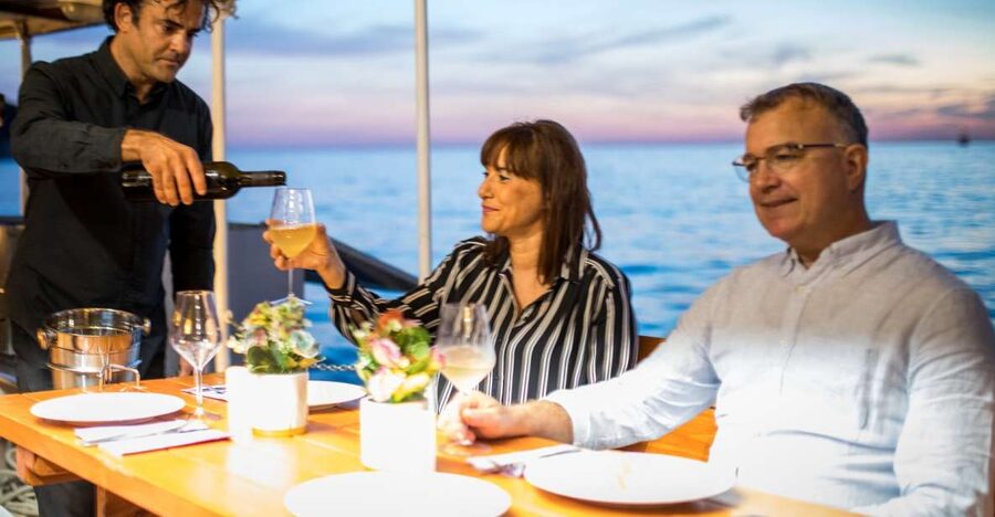 Dubrovnik: Sunset Dinner Cruise around the Old Town - Local liqueurs, seafood starters, and a Croatian dinner