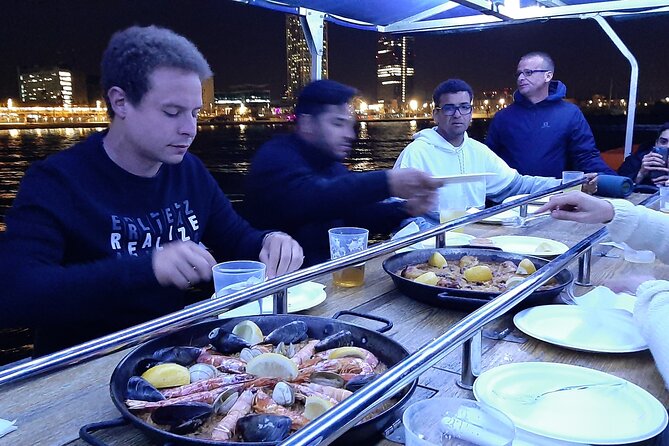 Evening Cruise with Dinner and Drinks in Barcelona - Forty minutes beside Barceloneta Beach