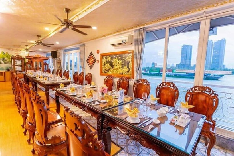 Experience Dinner On Luxury Cruise Along Saigon River - The Return Between 21:30 and 22:00