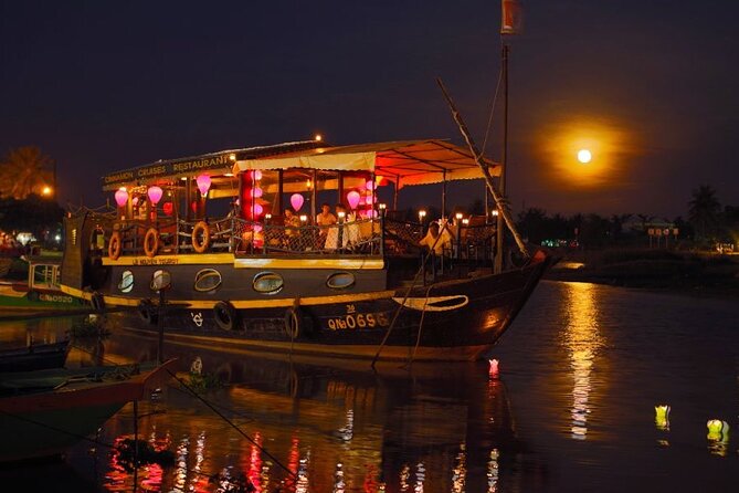 Experience Romantic Sunset Dinner Cruise in Hoi An - Setting sail from Huyền Trân Công Chúa