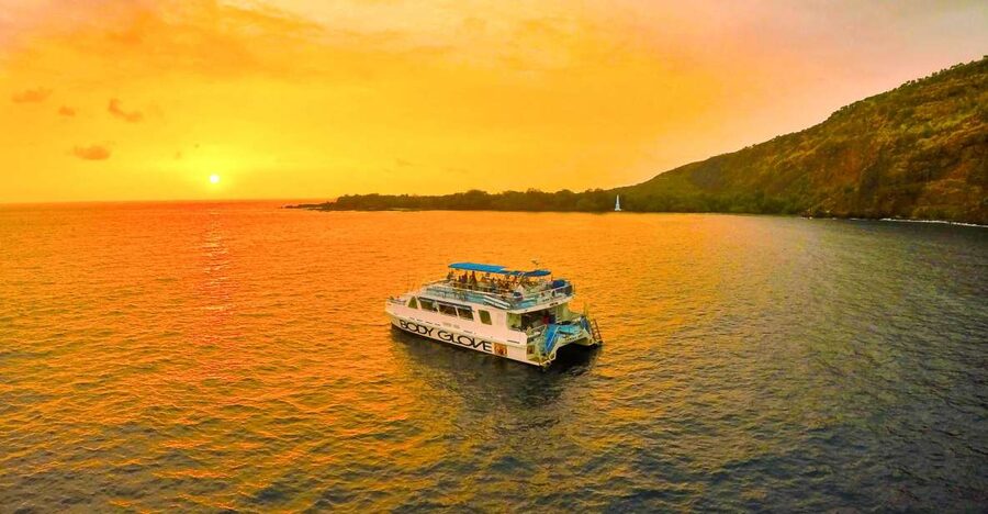From Hawaii: Historical Dinner Cruise Tour to Kealakekua Bay - From Ilima Court to the Kailua Kona Pier