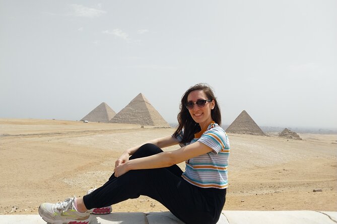 Giza Pyramids, Camel Ride, ATV and Shopping Tour w/ Dinner Cruise - One hour on an ATV beside the pyramids