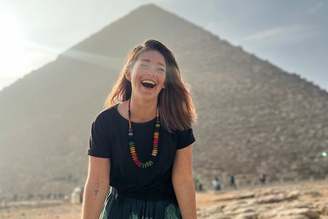 Giza Pyramids, Camel Ride, ATV Bike, Sobbing tour, Dinner Cruise - Lunch, local shopping, and the commercial side of Cairo