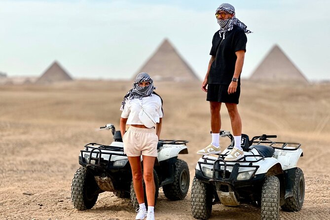 Giza pyramids,Sphinx, ATV bike,Camel ,Dinner Cruise&Shopping tour - The Great Pyramid of Khufu
