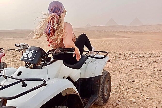 Giza pyramids,Sphinx,ATV bike,Camel ride,Dinner cruise& shopping - The evening Nile dinner cruise