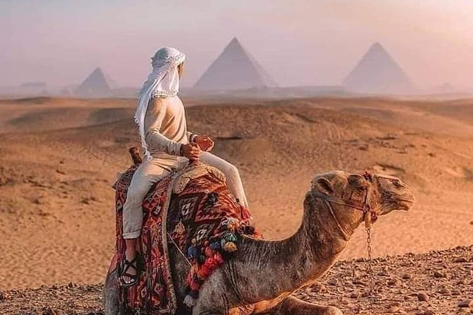 Giza Pyramids, Sphinx, camel, Atv, dinner cruise, shopping - How the guide and driver shape the day