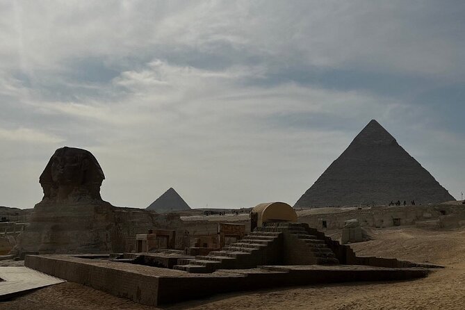 Giza Pyramids,Sphinx,Camel Ride,ATV Bike,Shopping, Dinner cruise - One hour on an ATV near the pyramids