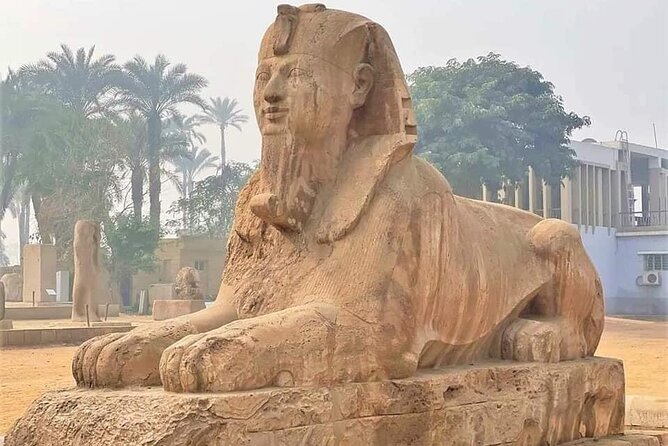 Giza Pyramids,Sphinx,Camel Ride,ATV Bike,Shopping,Dinner cruiseII - The Great Sphinx and its missing nose