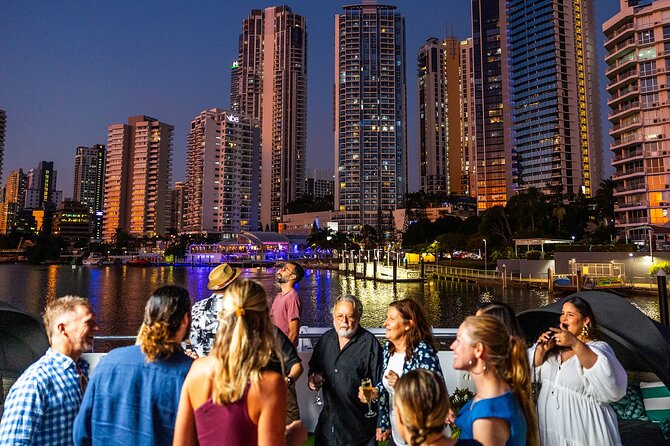 Gold Coast Buffet Dinner Sightseeing Cruise - Weather, seating, and comfort after sunset