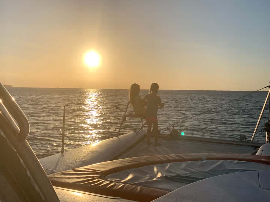 Grand Baie: Private 4-Hour Premium Sunset and Dinner Cruise - Coin de Mire and its sea cliffs