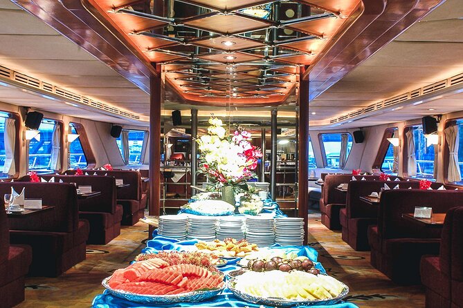 Grand Pearl: Luxury Dinner Cruise with Live Entertainment - Wat Arun, Bangkok’s most photogenic river temple