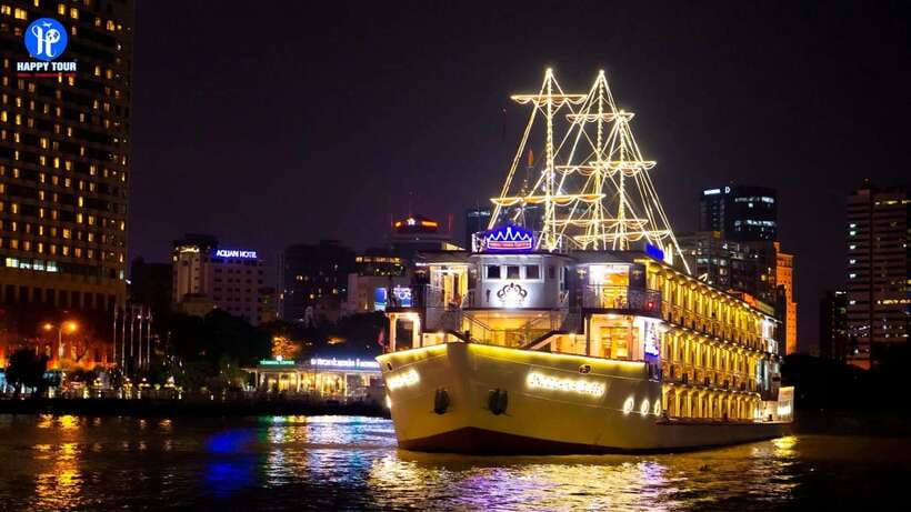 HCM: Saigon River Dinner Cruise - The 6:30 PM pickup and meeting point