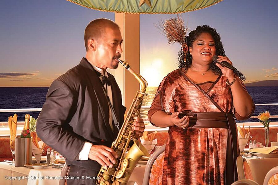 Honolulu: Sunset 5 Course Dinner Cruise with Entertainment - Booking and cancellation details