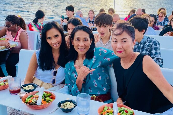 Honolulu Sunset Dinner Cruise with Friday Fireworks Show - BYOB drinks and the onboard atmosphere