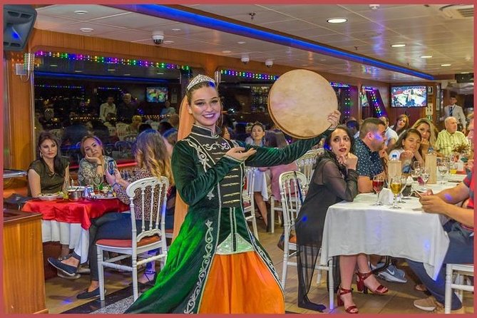 Istanbul Bosphorus Cruise with Dinner and Belly-Dancing Show - Passing beneath Fatih Sultan Mehmet Bridge