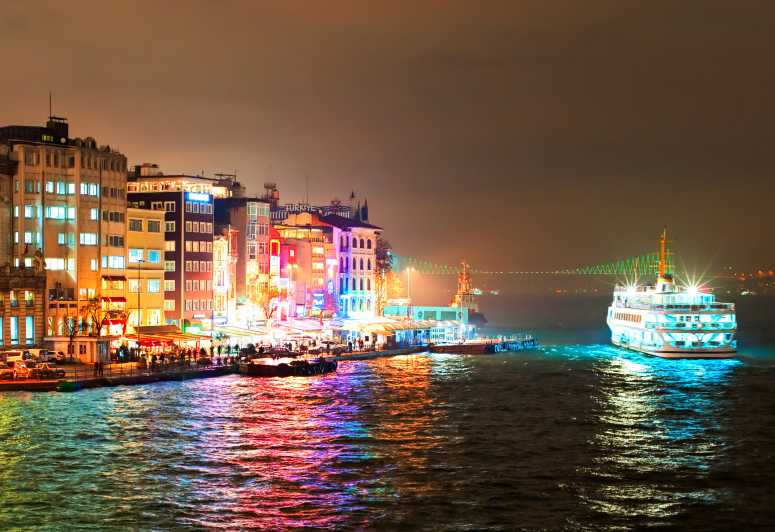 Istanbul: Bosphorus Dinner Cruise Incl. Drinks with Transfer - Pickup from Sultanahmet, Beyoğlu, and four other areas