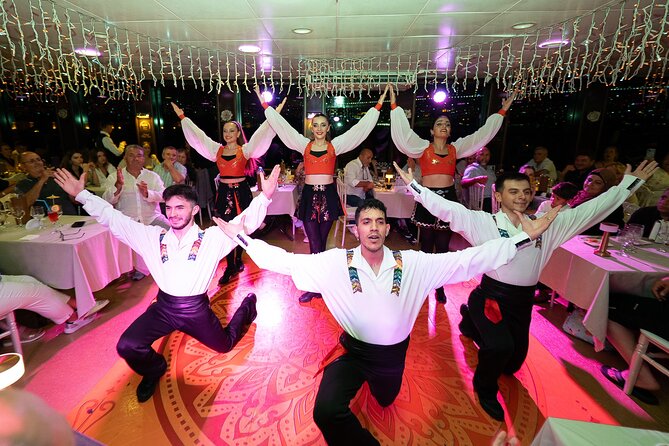 Istanbul Bosphorus Dinner Cruise & Soft Drinks - What you see from the boat after dark