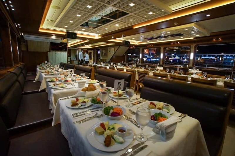 Istanbul: Bosphorus Dinner Cruise & Turkish Night Show - Dolmabahce Palace and the European Shore