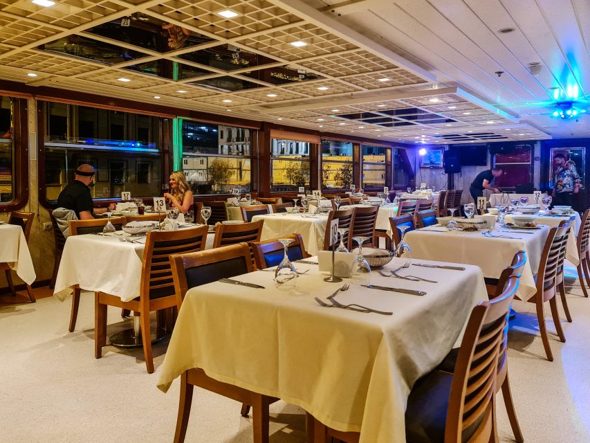 Istanbul: Bosphorus Dinner Cruise w/ Drinks & Entertainment - Dolmabahçe and Çırağan: the first palace views