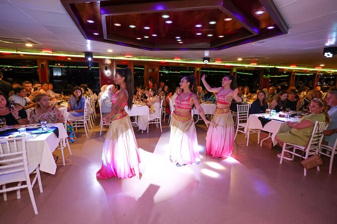 Istanbul Bosphorus Dinner Cruise with Drinks and Shows - Fatih Sultan Mehmet Bridge and the Asian shore