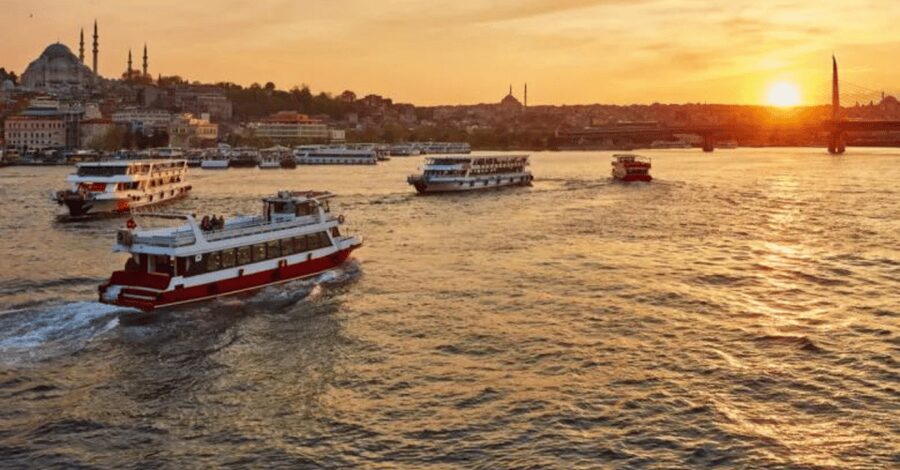Istanbul: Bosphorus Dinner Cruise with Private Table & Show - The European shore: palaces, towers, and grand waterfront views