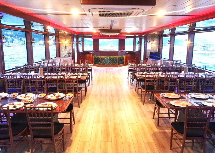 Istanbul: Bosphorus Sunset Cruise with Dinner - Baklava, fruit, and the return to Kabatas