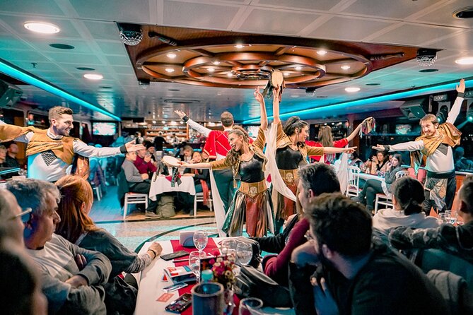 ISTANBUL: Dinner Cruise On The Bosphorus with Turkish night show - Boat size, seating, and timing