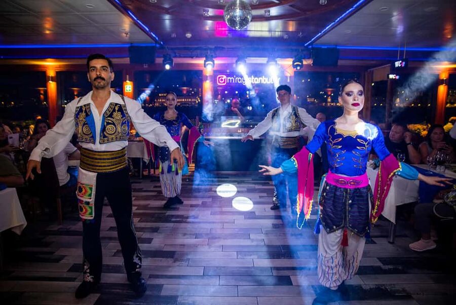 Istanbul: New Year's Eve Bosphorus Cruise Dinner & Party2027 - Turkish dancing, belly dancing, and the onboard DJ