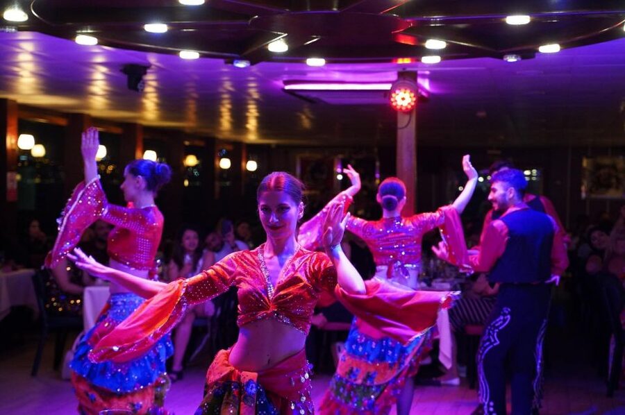 Istanbul: Pasha Istanbul Dinner Cruise - Bosphorus bridges, palaces, and illuminated mosques