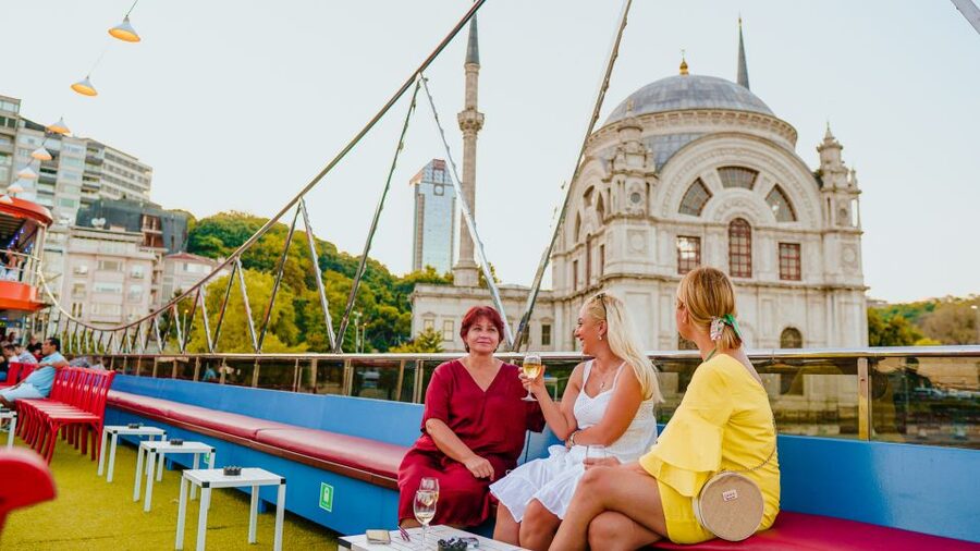 Istanbul: Turkish Night on the Bosphorus Dinner Cruise - Dinner choices and what the $35 price buys