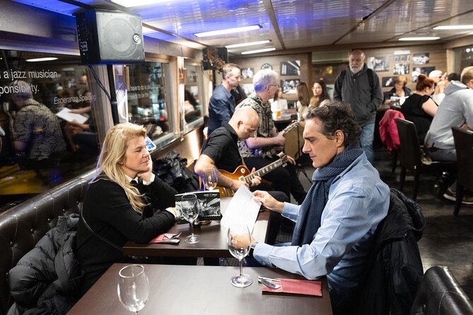 Jazz Boat: Popular LIVE JAZZ dinner cruise - Dinner, from salmon to chicken in cream sauce
