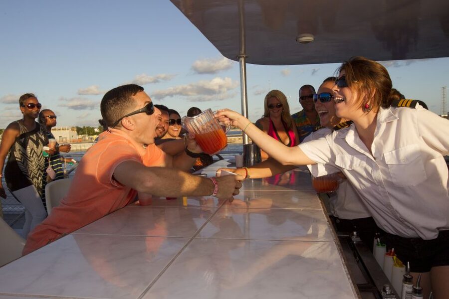 Key West: Sunset Dinner Cruise with Open Bar & Live Music - Upstairs for live music and sunset