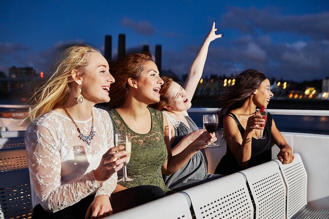 London New Year's Eve Dinner Cruise - Dinner, wine, champagne, and the onboard mood