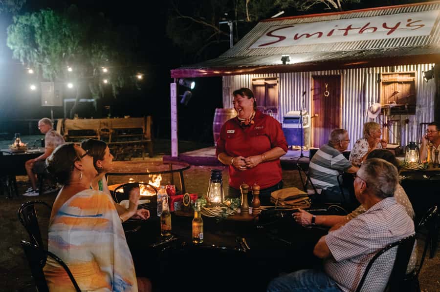 Longreach: Drover's Sunset Cruise & Outback Dinner & Show - Music, stories and the right kind of evening entertainment