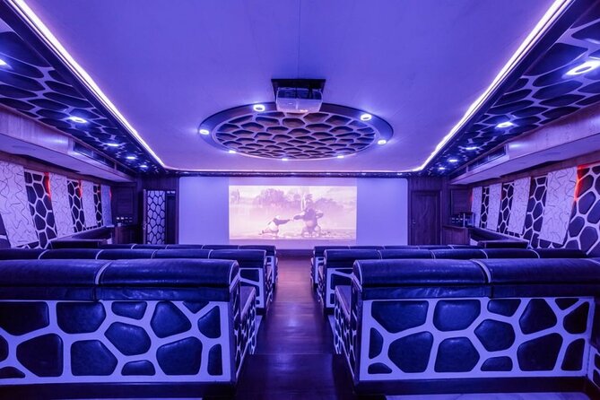 Lotus Mega Yacht 3 Hours Dinner Cruise with Transfers Option - Sunset, JBR Beach, and the return cruise