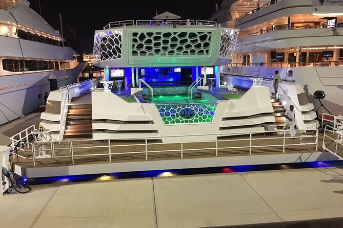 Lotus Mega Yacht 3 Hours Dinner Cruise with Transfers Option - Palm Jumeirah from the water