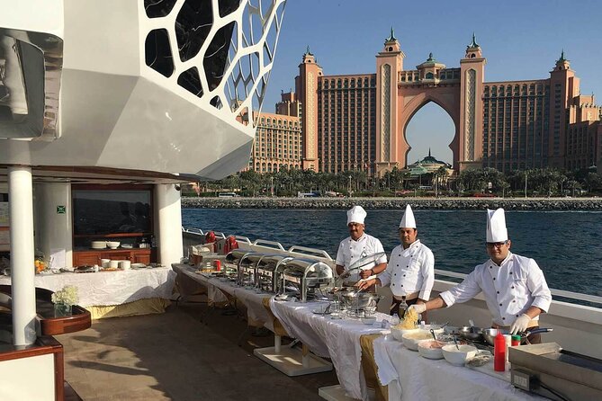 Lotus Mega Yacht Luxury Cruise with Live DJ, Dinner & Transfers - Setting out from Dubai Marina at 7:00 pm