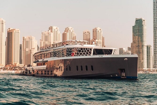 Lotus Mega Yacht Luxury Cruise with Live DJ, Dinner & Transfers - Dinner is more than a standard buffet