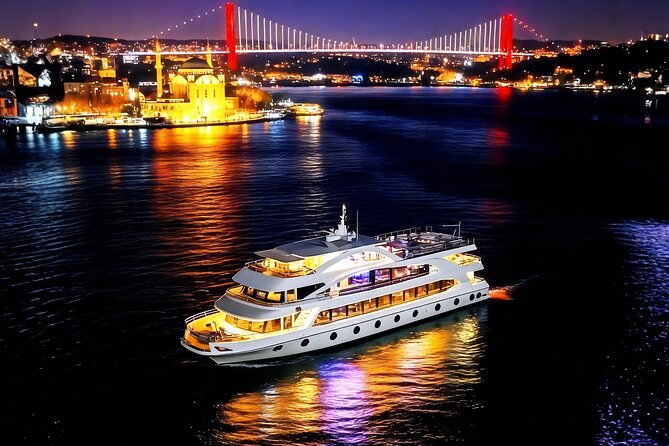 Luxury Bosphorus Dinner Cruise with Show & Hotel Pickup - Key points to know before booking
