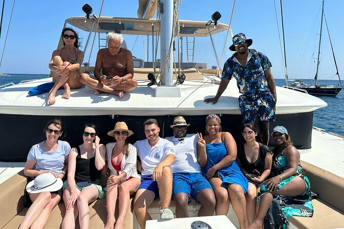 Luxury Santorini Sunset Cruise: Dinner, BBQ, Open Bar, Transfers - Key points at a glance