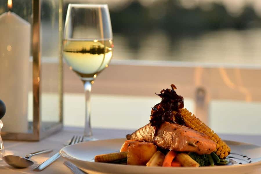 Luxury Sunset Dinner Cruise with 4-Course Meal - The short transfer from Victoria Falls