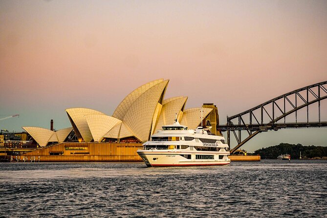 Luxury Sydney Harbor New Years Eve Fireworks Dinner Cruise 2026-7 - Champagne, wine, beer, and the extra cost of spirits
