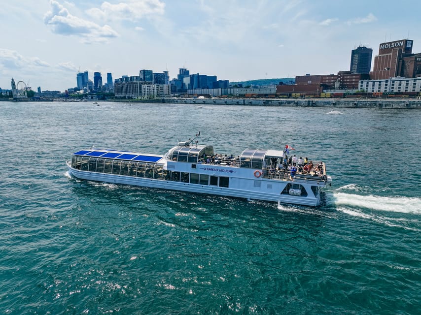 Montreal: Bateau-Mouche Cruise with A La Carte Dinner Option - A Dinner Cruise That Starts With the Waterfront