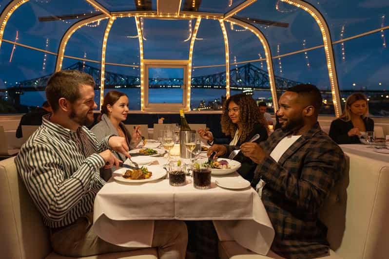 Montreal: Bateau-Mouche Cruise with A La Carte Dinner Option - How the Three Hours Unfold