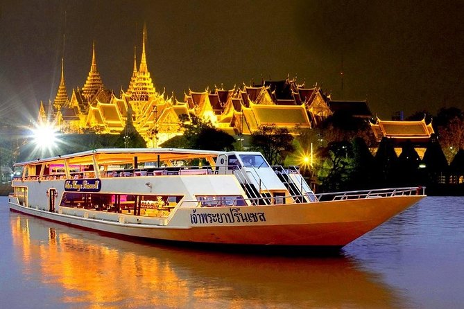 New Year Party : Chao Phraya Princess Dinner Cruise at Bangkok Admission Ticket - The best sights appear after dinner