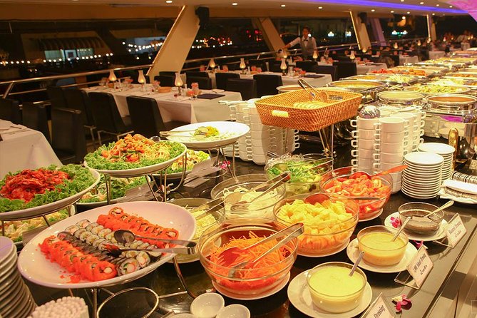 New Year Party : Chao Phraya Princess Dinner Cruise at Bangkok Admission Ticket - Midnight fireworks from the water